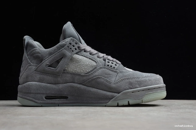 x KAWS Air 930155-003 Grey Cool Jordan 4 1218